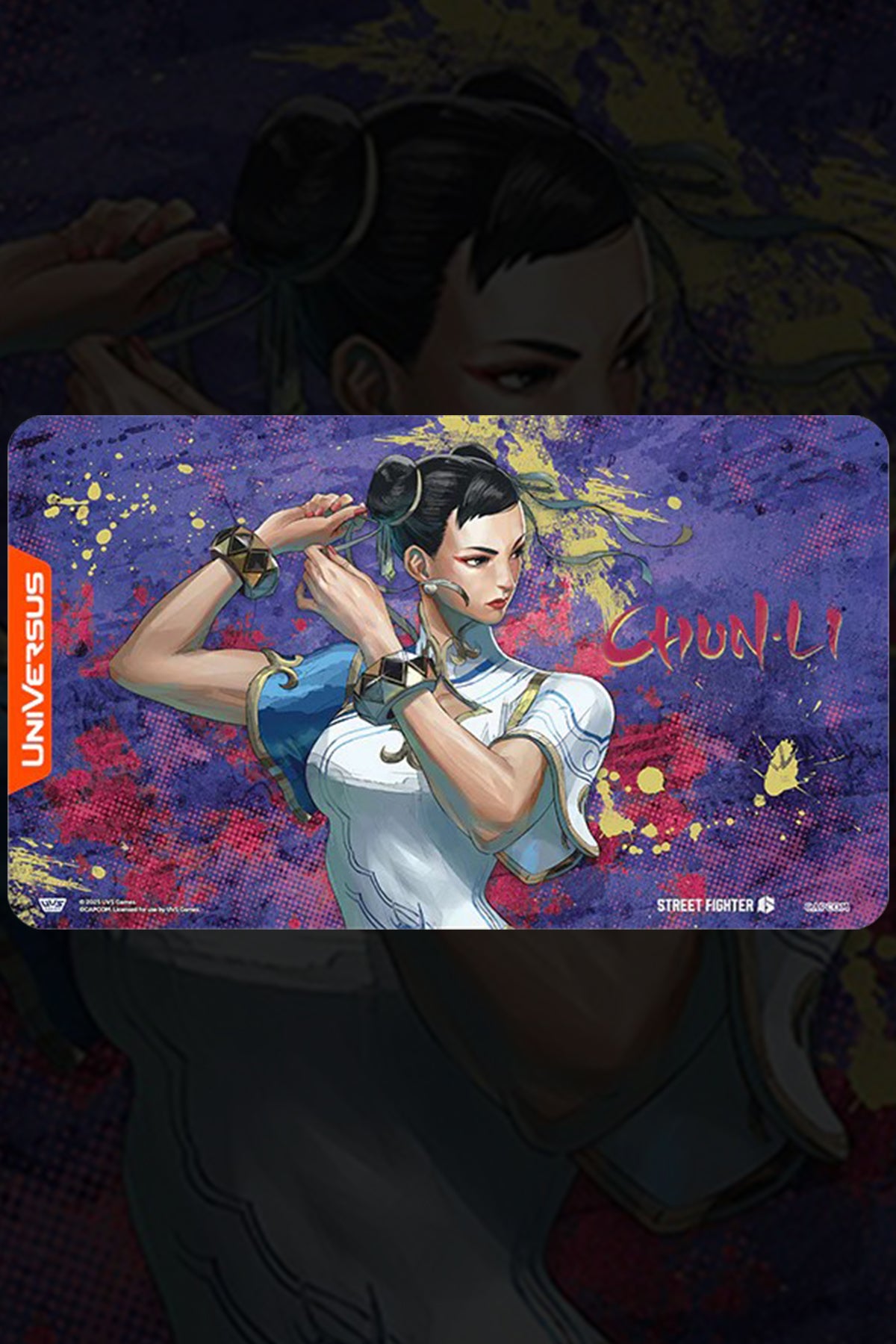 Buy UniVersus CCG: Street Fighter 6 Challenger Series- Chun-Li Playmat Playmats From Kollect Korner at $23.99 1