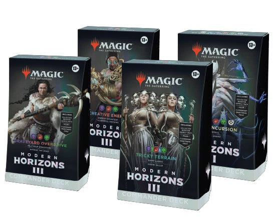 Buy Magic: The Gathering - Modern Horizons 3 Commander Playable Decks From Kollect Korner at $49.99 1