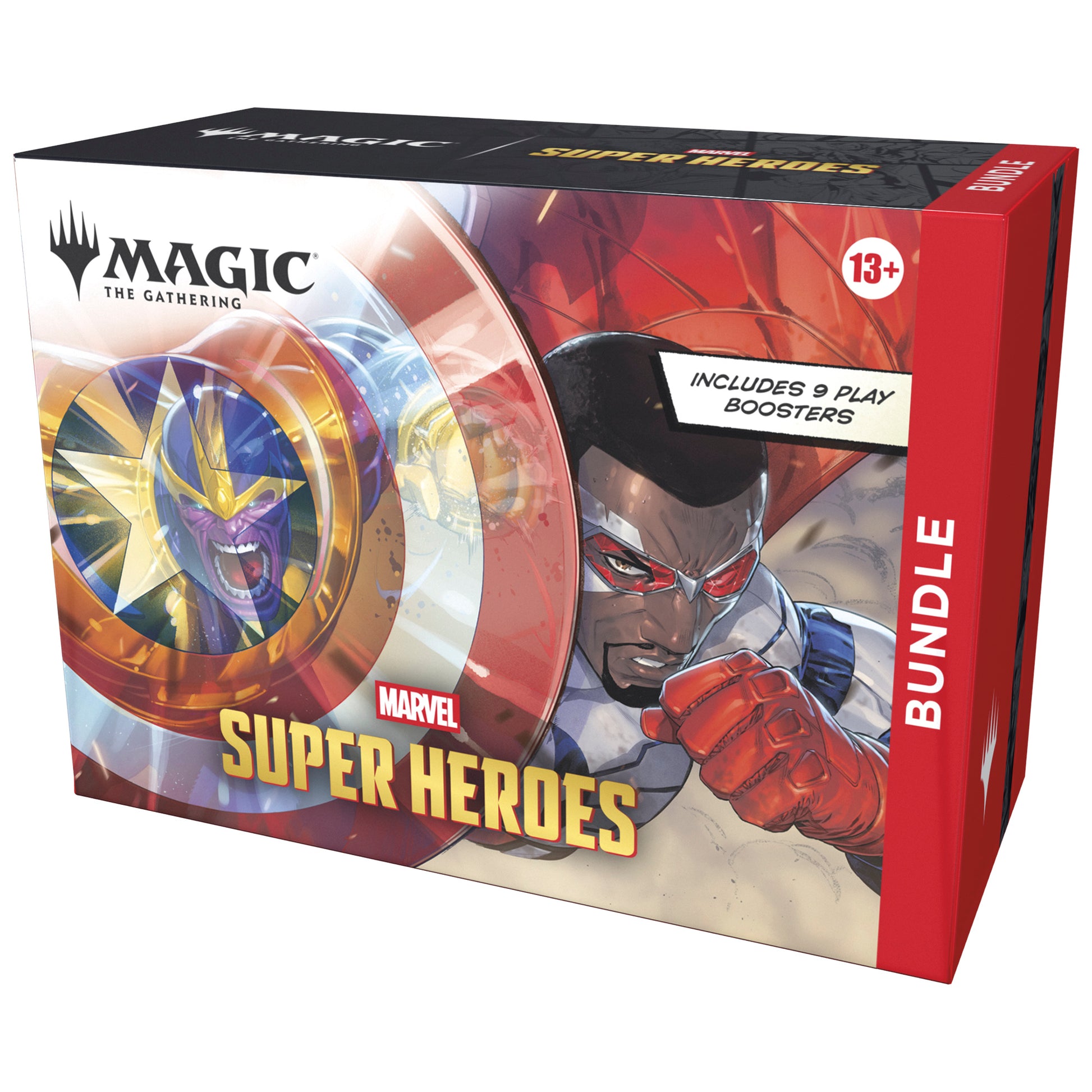 Buy Magic: The Gathering - Marvel Super Heroes Bundle PREORDER Booster Boxes &amp; Bundles From Kollect Korner at $79.99 1