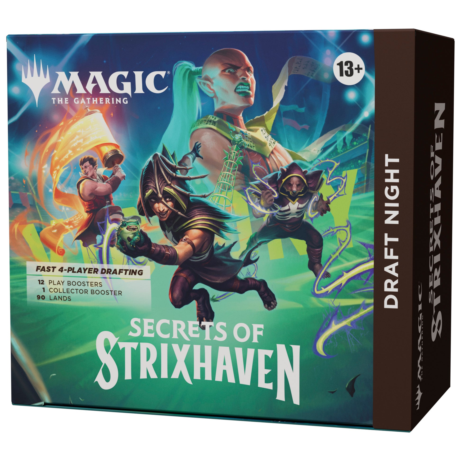 Buy Magic: The Gathering - Secrets of Strixhaven Draft Night Collector Boxes &amp; Tins From Kollect Korner at $89.99 1