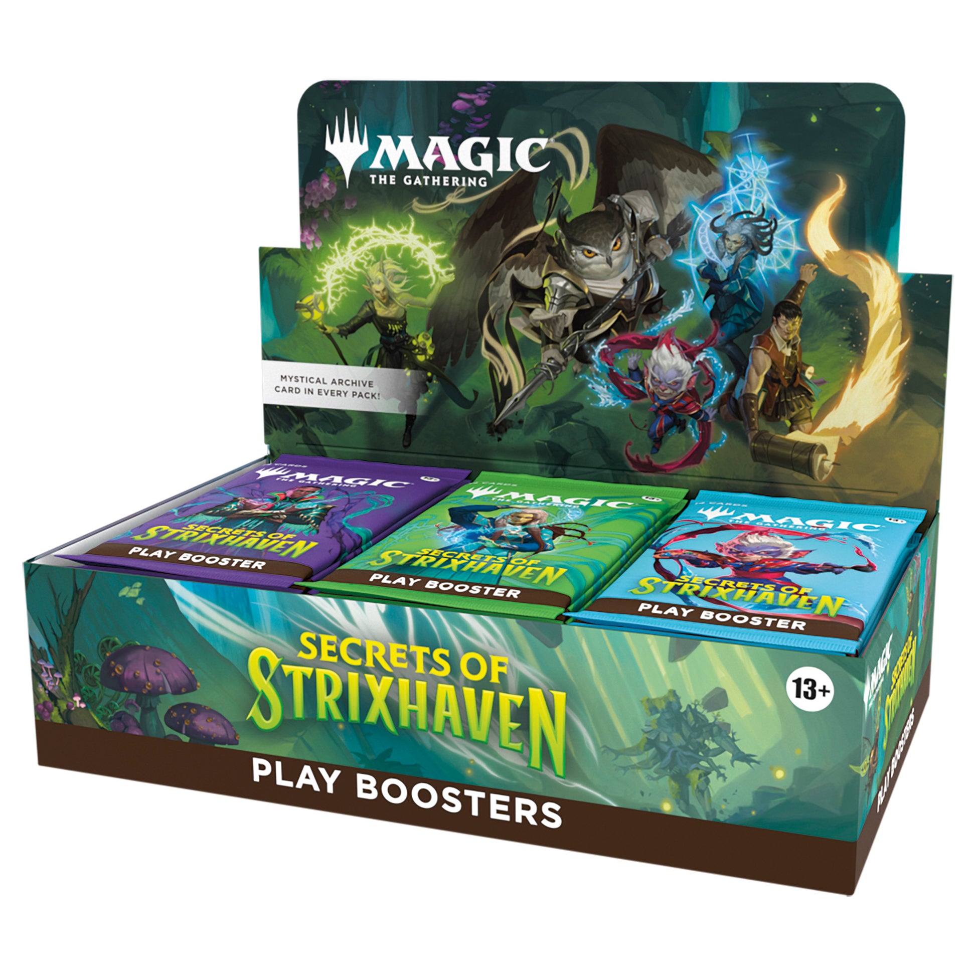 Buy Magic: The Gathering - Secrets of Strixhaven Play Booster Booster Boxes &amp; Bundles From Kollect Korner at $127.99 1