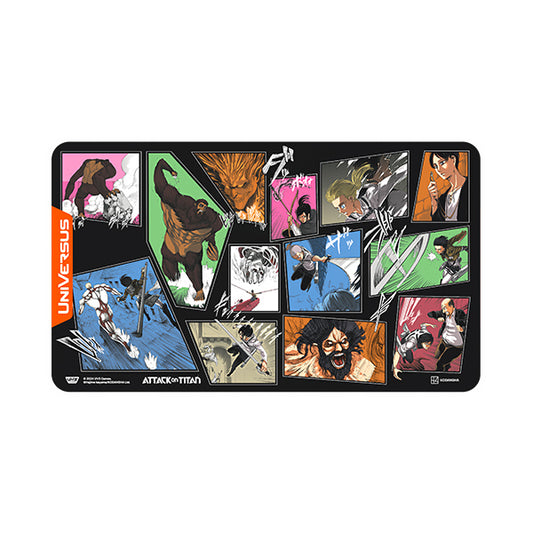 Buy Original UniVersus CCG: Attack on Titan Origins of Power- The Second Act Playmat in US