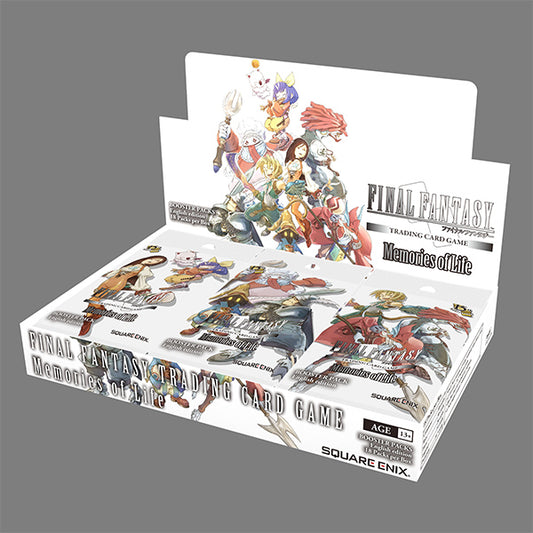 Final Fantasy TCG: Opus 30- Memories of Life Booster Display PREORDER
