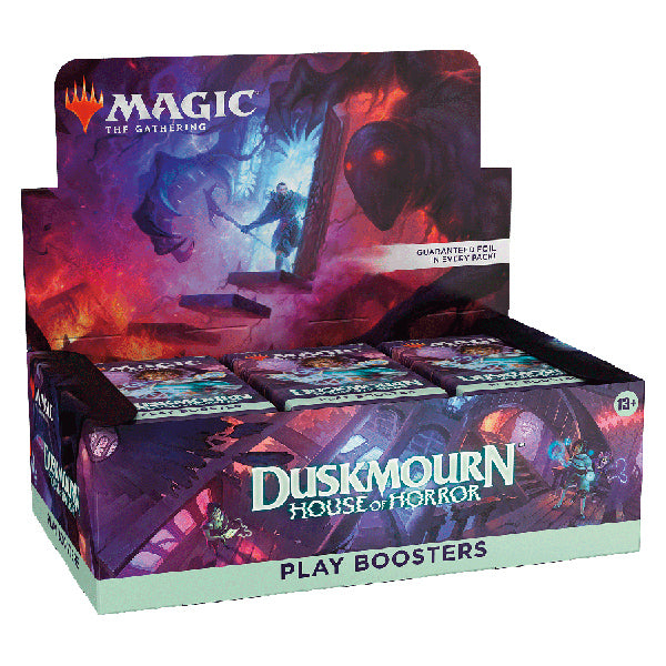 Buy MTG: Duskmourn Play Booster Display Booster Boxes &amp; Bundles From Kollect Korner at $121.99 1