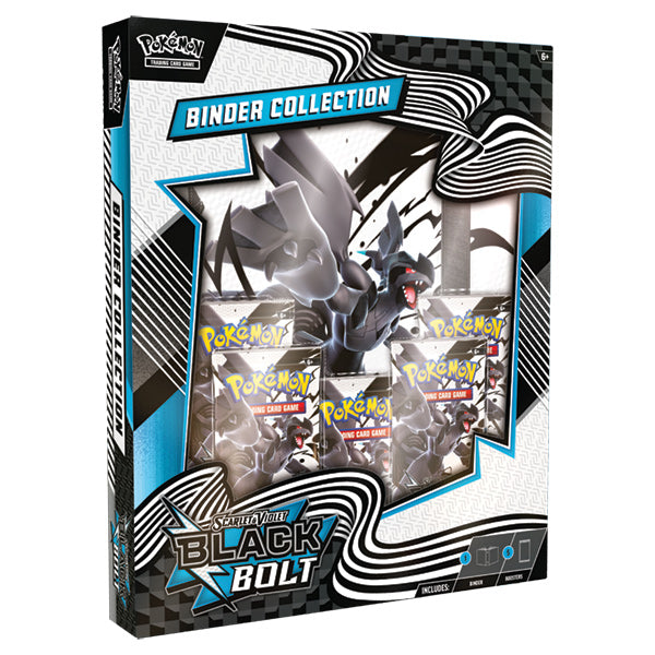 Buy Pokémon TCG: Scarlet &amp; Violet 10.5 Black Bolt- Binder Collection Collector Boxes &amp; Tins From Kollect Korner at $44.99 1