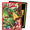 Dragon Shield Sleeves: Standard- Brushed 'Christmas 2024' Art, Limited Edition (100 ct.)