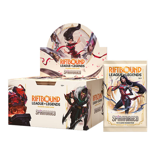 Get Riftbound TCG: Set 2- Spiritforged- Booster Display PREORDER in US