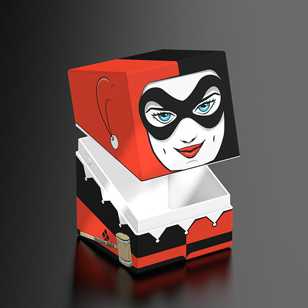 Buy Squaroes Collectible Deck Box - DC- Batman: Gotham City - Harley Quinn Deck Boxes From Kollect Korner at $22.99 3