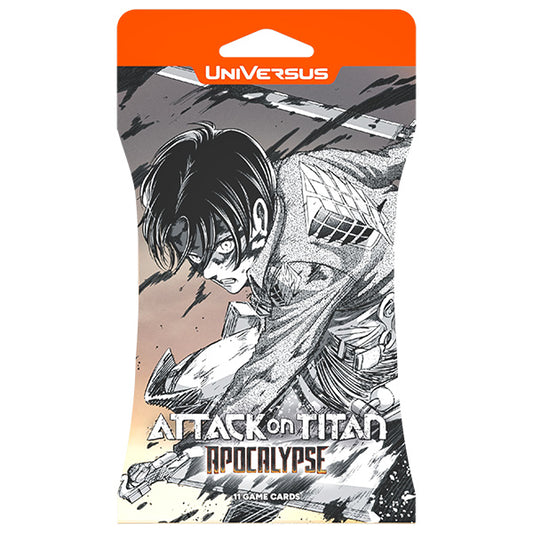 Get UniVersus CCG: Attack on Titan Apocalypse- Hanging Boosters in UK