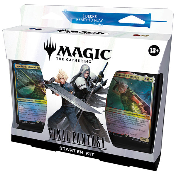 Buy MTG: Universes Beyond- Final Fantasy Starter Kit Playable Decks From Kollect Korner at $19.99 1