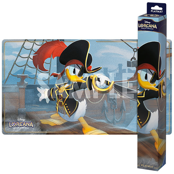 Buy Playmat: Disney Lorcana- Azurite Sea- Donald Duck, Buccaneer Playmats From Kollect Korner at $19.99 1
