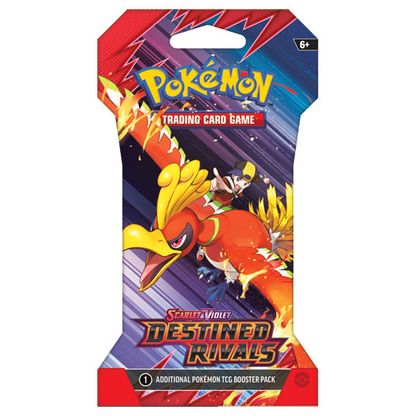 Buy Pokémon TCG: Scarlet &amp; Violet 10 Destined Rivals- Sleeved Booster Pack Booster Packs From Kollect Korner at $5.99 4