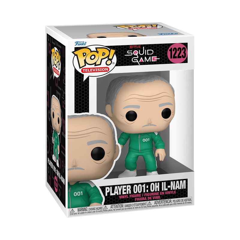 Funko POP TV: Squid Game- Player 001:Oh il-NAM #1223