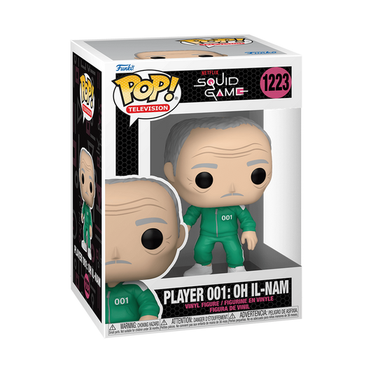 Get Funko POP TV: Squid Game- Player 001:Oh il-NAM #1223 Now