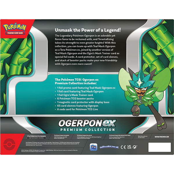 Pokémon Ogerpon EX TCG Collector Box PREORDER