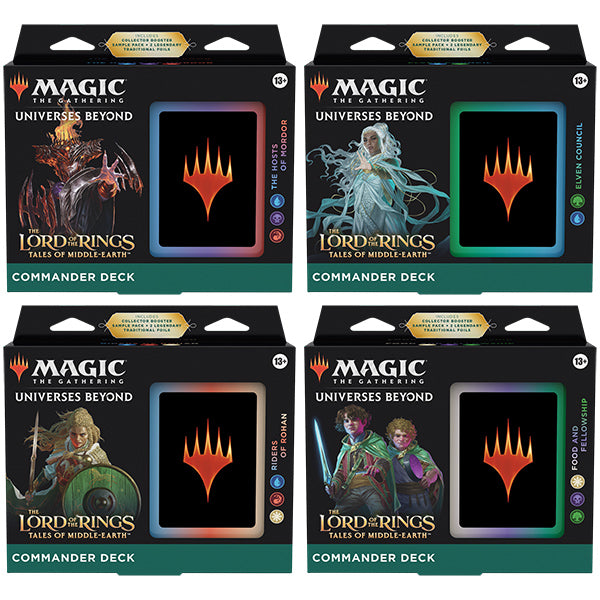 MTG: Lord of the Rings Tales of Middle-Earth Commander Deck Display