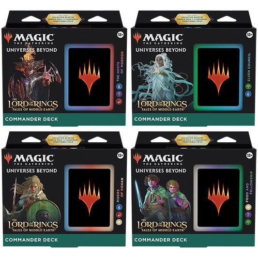 MTG: Lord of the Rings Tales of Middle-Earth Commander Deck Display